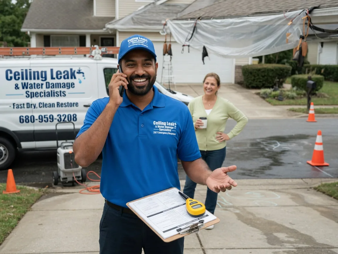 Ceiling Leak Cleanup Bend, TX FAQs